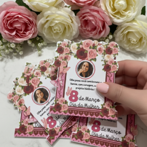 💐 Cartão Dia da Mulher