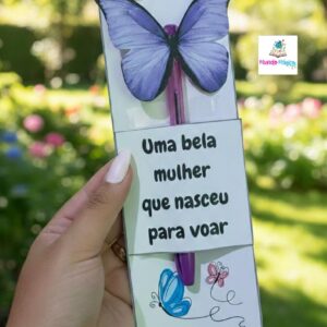 🩷🌸 LEMBRANCINHA DIA DA MULHER 👩🦋
